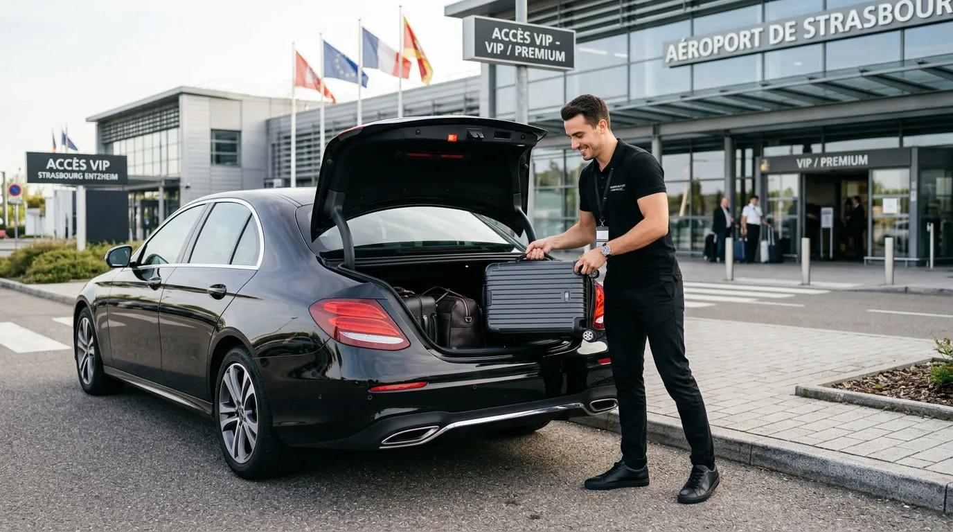 VTC aeroport Strasbourg Entzheim